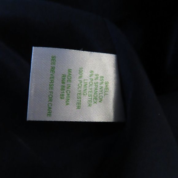 Lilly Pulitzer Navy Metallic Evening Floor Length Gown - Picture 9 of 9